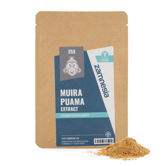 Muira Puama (Ptychopetalum olacoides) ekstrakt 25x