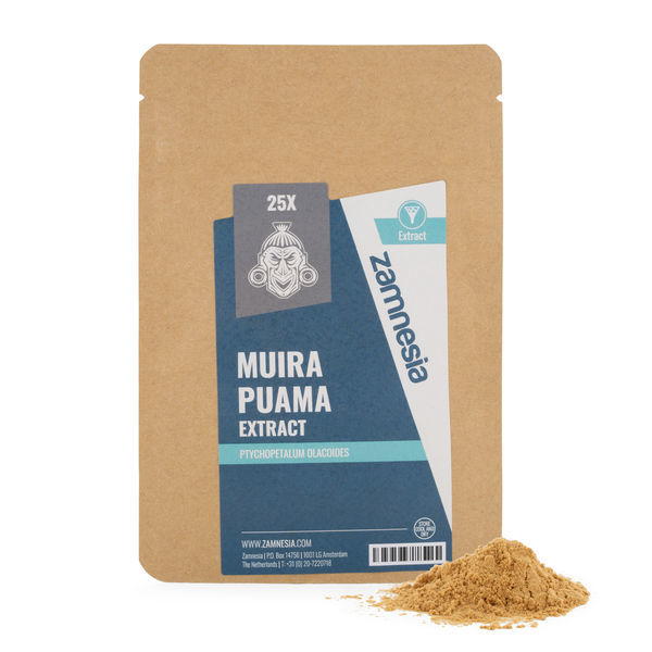 Muira Puama (Ptychopetalum olacoides) ekstrakt 25x