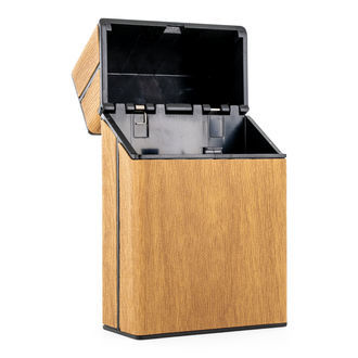 Etui na papierosy w stylu drewna