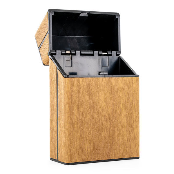 Etui na papierosy w stylu drewna