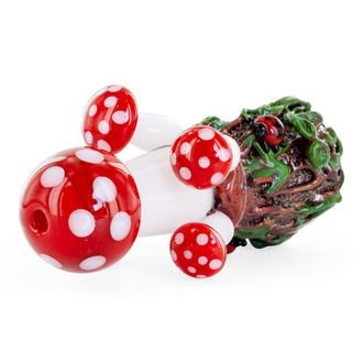 Szklana fajka ręczna Mushrooms (Empire Glassworks)