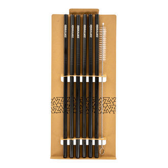 Metalowe słomki do picia (Zamnesia)