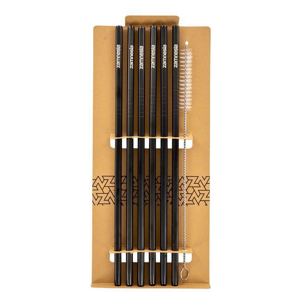 Metalowe słomki do picia (Zamnesia)