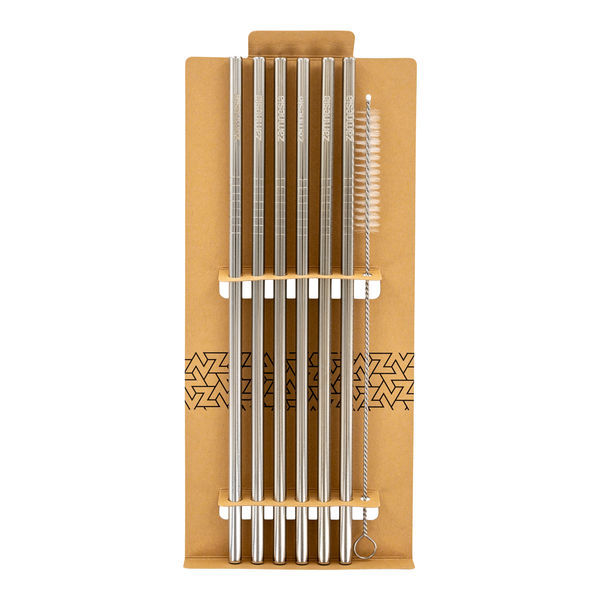 Metalowe słomki do picia (Zamnesia)