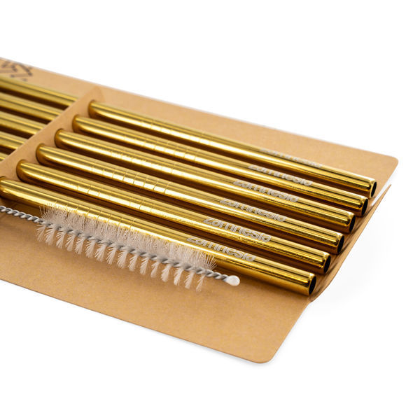 Metalowe słomki do picia (Zamnesia)