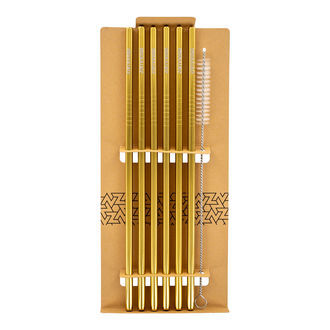 Metalowe słomki do picia (Zamnesia)