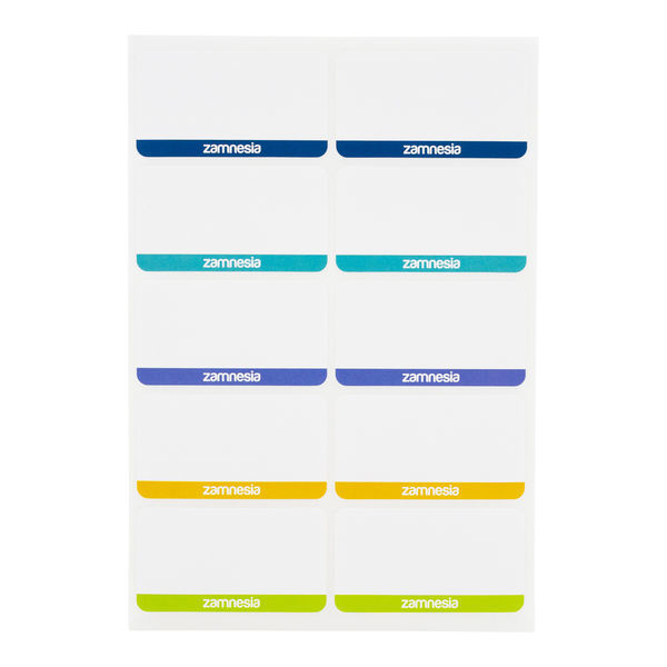 Naklejki do etykietowania (Zamnesia) 50 szt.