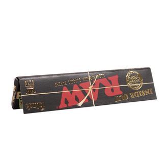 RAW &bdquo;Black&rdquo; Inside Out bibułki do zwijania King Size Slim