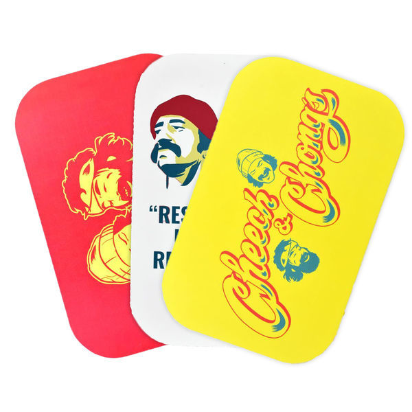 Metalowa tacka do skręcania z pokrywką Medium (Cheech & Chong x Pulsar)