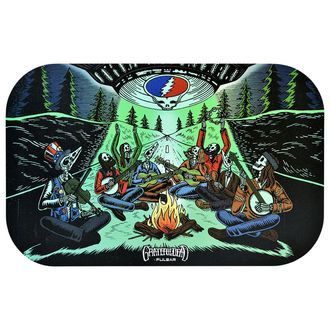 Metalowa taca do skręcania ze zdejmowaną pokrywą, średnia (Grateful Dead x Pulsar)