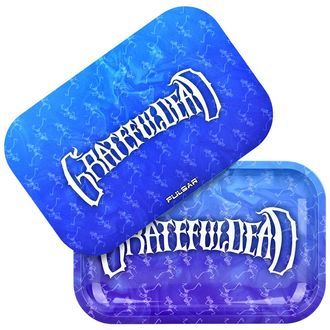 Metalowa taca do skręcania ze zdejmowaną pokrywą, średnia (Grateful Dead x Pulsar)