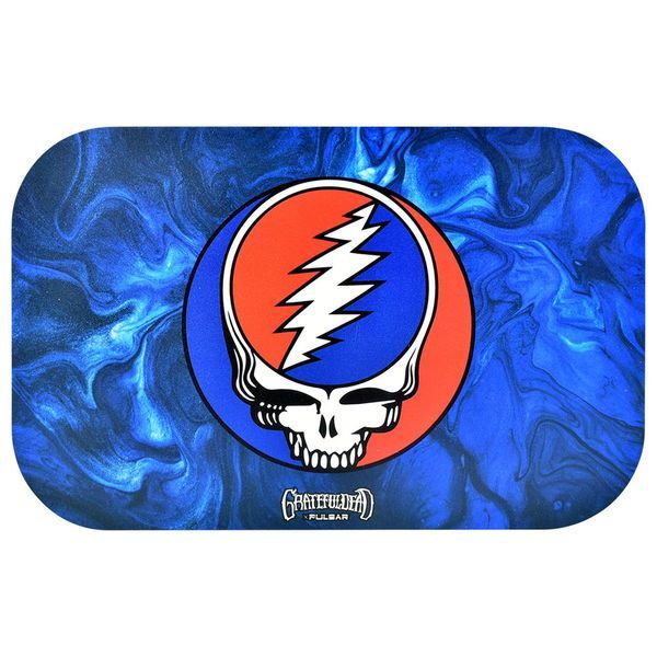 Metalowa taca do skręcania ze zdejmowaną pokrywą, średnia (Grateful Dead x Pulsar)