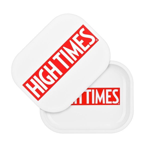 Mała metalowa tacka do skręcania z pokrywką (High Times x Pulsar)
