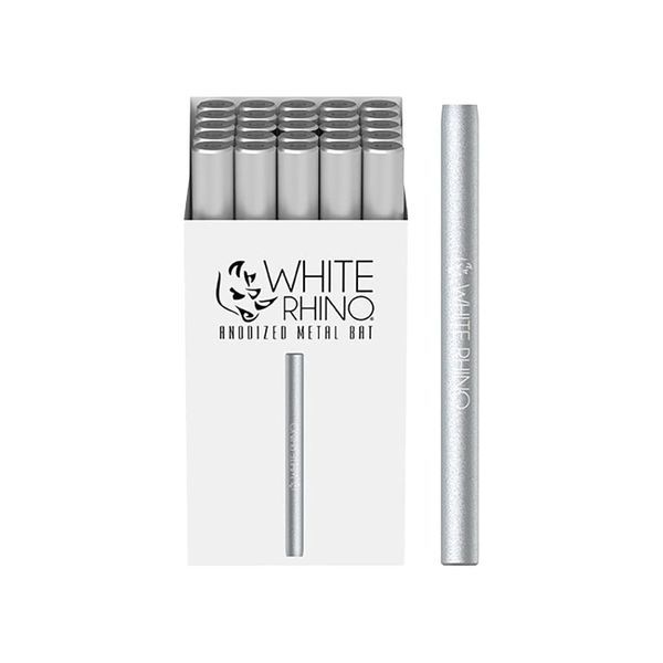 Metalowa fajka One Hitter (White Rhino)