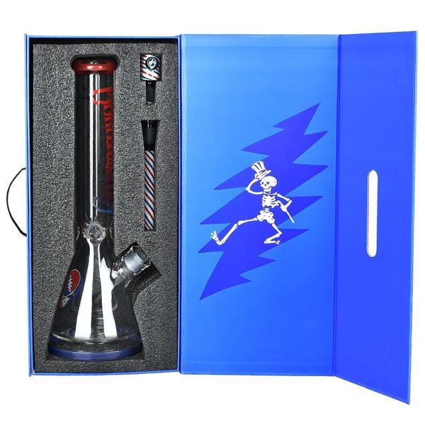 Szklany bong stożkowy Liberty (Grateful Dead x Pulsar)