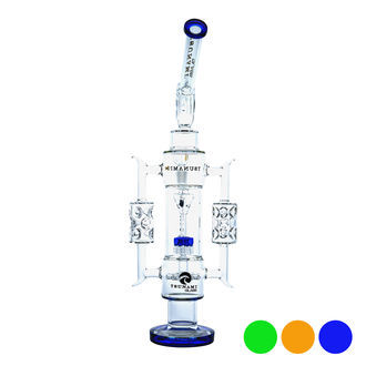Bong typu recycler z prysznicem Sprinkler 20'' (Tsunami Glass)