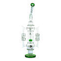 Bong typu recycler z prysznicem Sprinkler 20'' (Tsunami Glass)