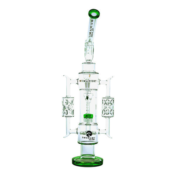 Bong typu recycler z prysznicem Sprinkler 20'' (Tsunami Glass)