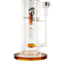Bong Sprinkler Cube Perc 14'' (Tsunami Glass)