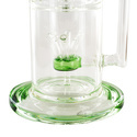 Bong Sprinkler Cube Perc 14'' (Tsunami Glass)