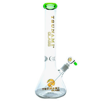 Bong Beaker z pułapką na lód 15'' (Tsunami Glass)
