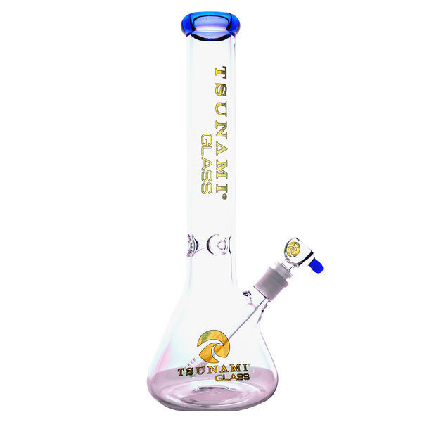 Bong Beaker z pułapką na lód 15'' (Tsunami Glass)