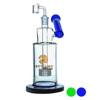 Bongo dab rig z boczną szyjką 10'' (Tsunami Glass)