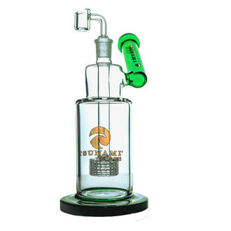 Bongo dab rig z boczną szyjką 10'' (Tsunami Glass)