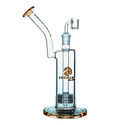 Bongo dab rig z perkolatorem prysznicowym 11" (Tsunami Glass)