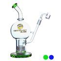 Bongo dab rig Shower Head Globe 11'' (Tsunami Glass)