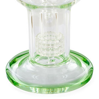 Bongo dab rig Shower Head Globe 11'' (Tsunami Glass)
