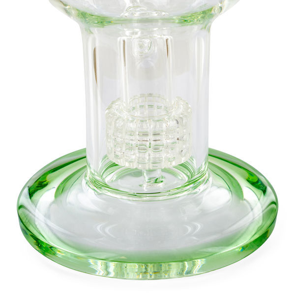 Bongo dab rig Shower Head Globe 11'' (Tsunami Glass)