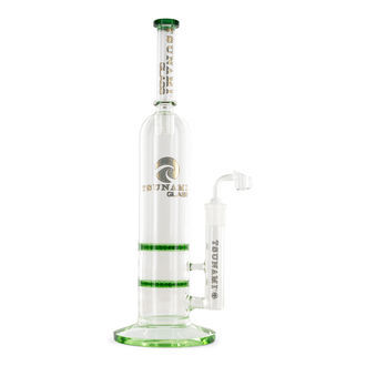 Podwójny dab rig z perkolatorem honeycomb 15'' (Tsunami Glass)