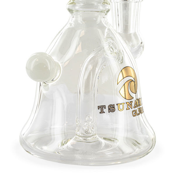 Dab rig Mini Bell 6″ (Tsunami Glass)