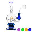 Dab rig Shower Head 8″ (Tsunami Glass)