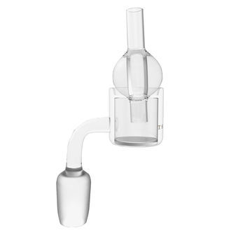 Kwarcowy banger termiczny z carb capem (Tsunami Glass)