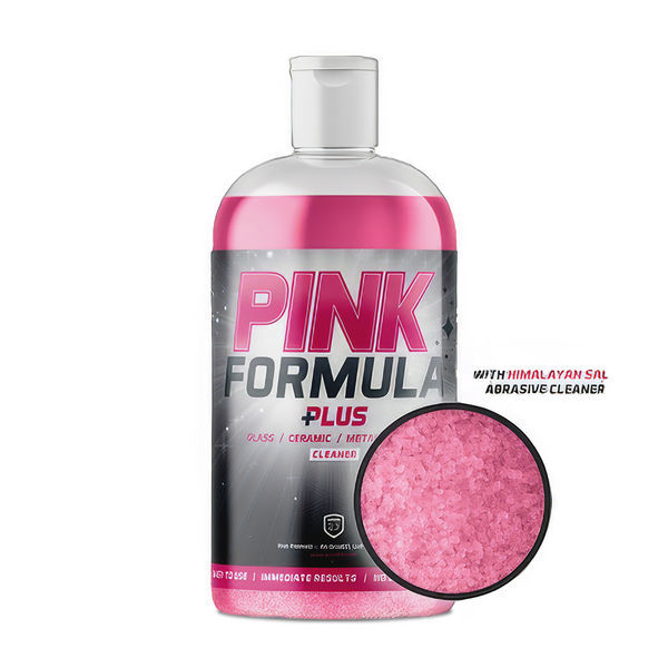 Środek do czyszczenia szkła o właściwościach ściernych 16oz (Pink Formula Plus)