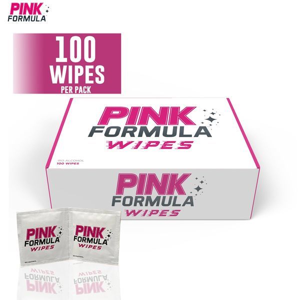Chusteczki izopropylowe – 100 szt. (Pink Formula)
