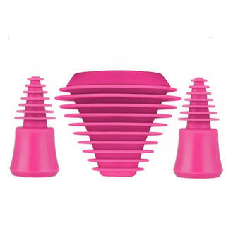 Zatyczki do czyszczenia bonga 3 szt. (Pink Formula)