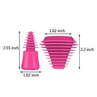 Zatyczki do czyszczenia bonga 3 szt. (Pink Formula)
