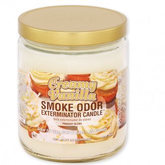 Świeca zapachowa Creamy Vanilla (Smoke Odor Exterminator) 13oz