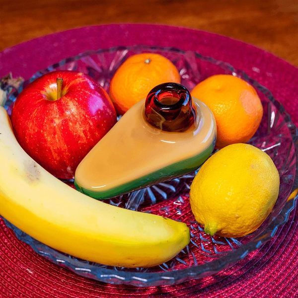 Szklana fajka Avocado (Goody Glass)