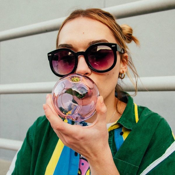 Szklana fajka Peachy (Goody Glass)