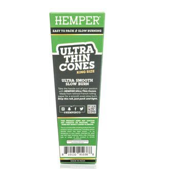 Hemper Ultra Thin Brown bibułki typu cone King Size