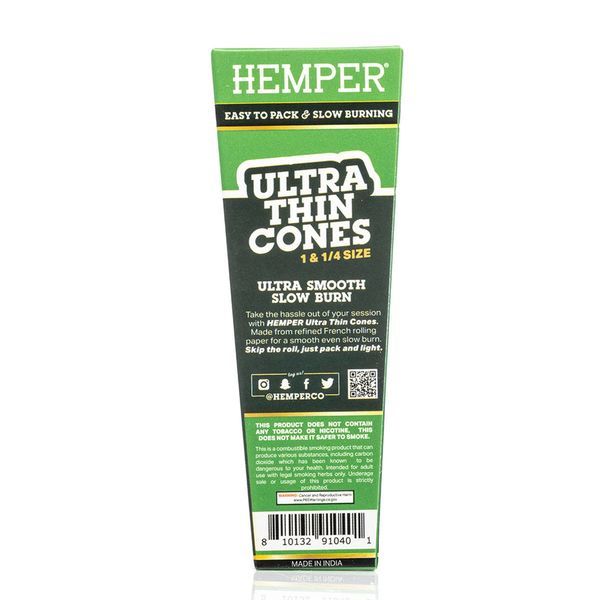 Stożki Hemper Ultra Thin Brown 1¼