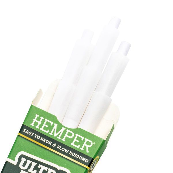 Hemper Ultra Thin White bletki stożkowe 1¼