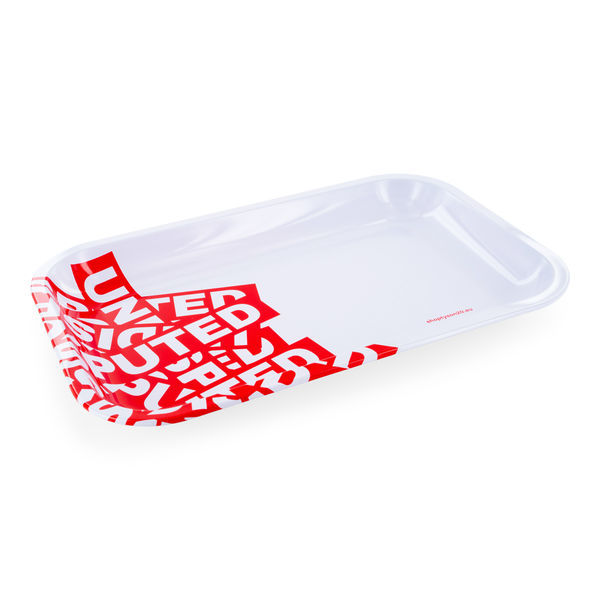 Metalowa tacka do skręcania White "Undisputed" (TYSON 2.0)