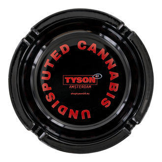 Czarna szklana popielniczka (TYSON 2.0)