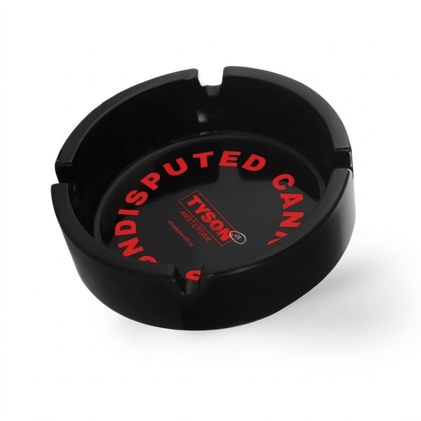 Czarna szklana popielniczka (TYSON 2.0)