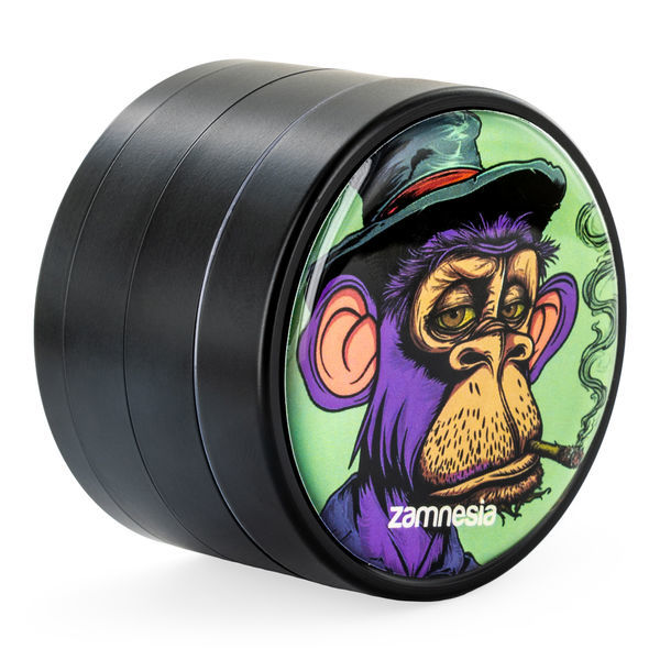 Kolekcja metalowych młynków Blazing Beasts (Zamnesia) – 4‑częściowy Ø50 mm